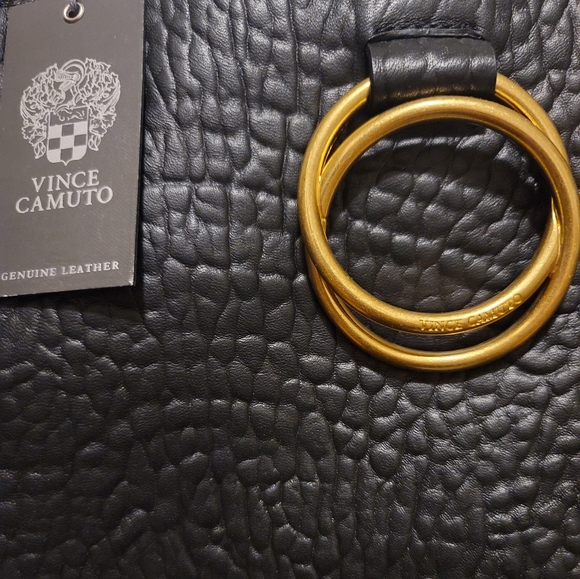 Authentic Vince Camuto Livy Large Tote (Black) - Picture 6 of 13